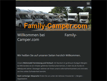 Tablet Screenshot of family-camper.com